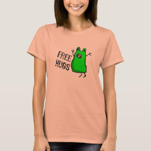 Camiseta Abraços livres!