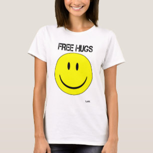CAMISETA ABRAÇOS LIVRES - GRAFITES DO ESPIRITUAL DO DMT DO