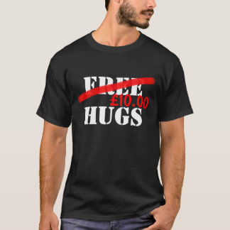 Camiseta Abraços livres (preço Customisable)