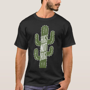 Camiseta Abraços Não Drogas Engraçados Dizem Não A Drogas C