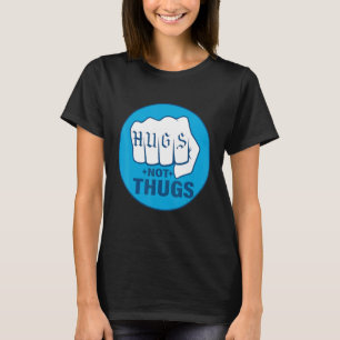 Camiseta Abraços não pensam Gangsta hispânico latino Califó