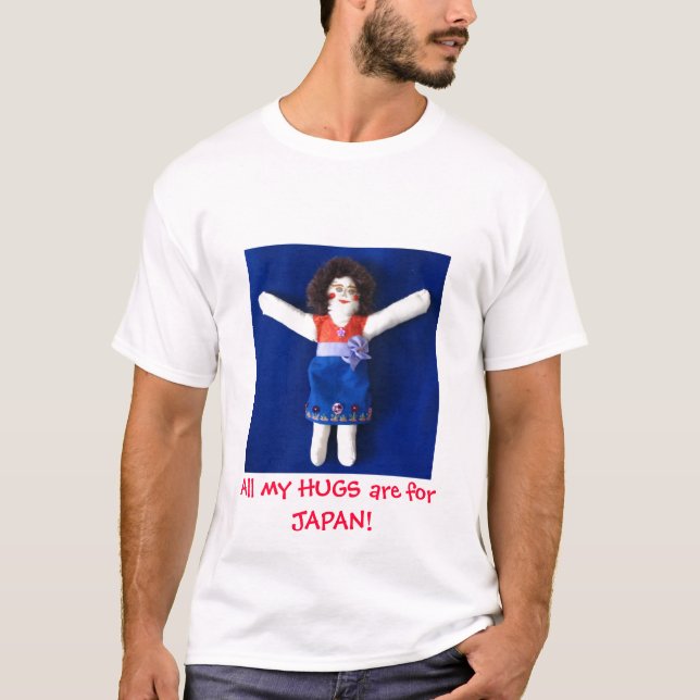 Camiseta Abraços para Japão (Frente)