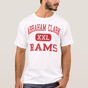 Camiseta Abraham Clark - ram - alto - Roselle New-jersey