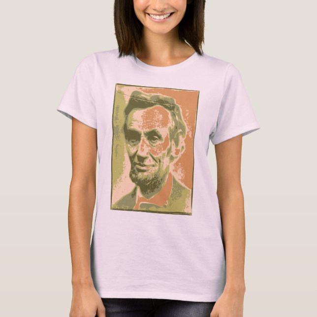 Camiseta Abraham Lincoln (Frente)