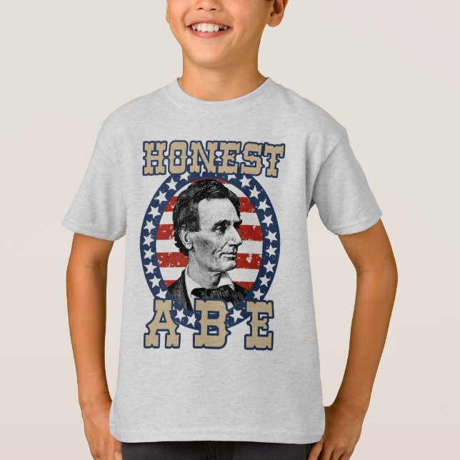 Camiseta Abraham Lincoln (Frente)