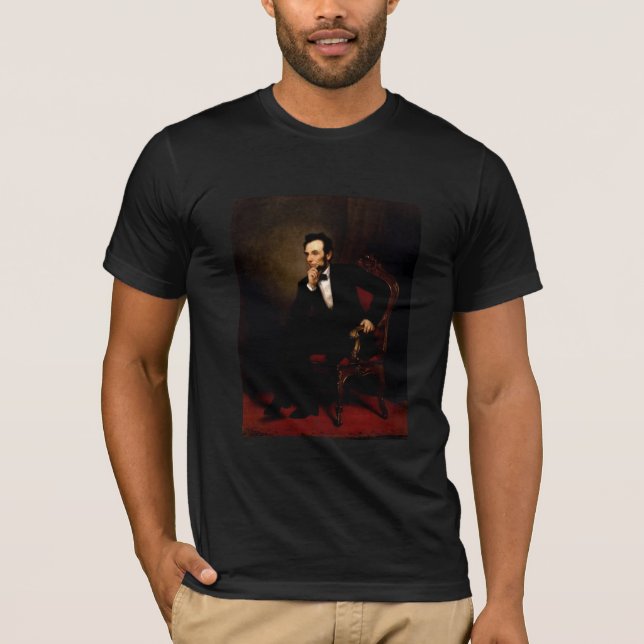 Camiseta Abraham Lincoln (Frente)