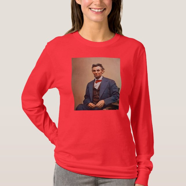 Camiseta Abraham Lincoln (Frente)