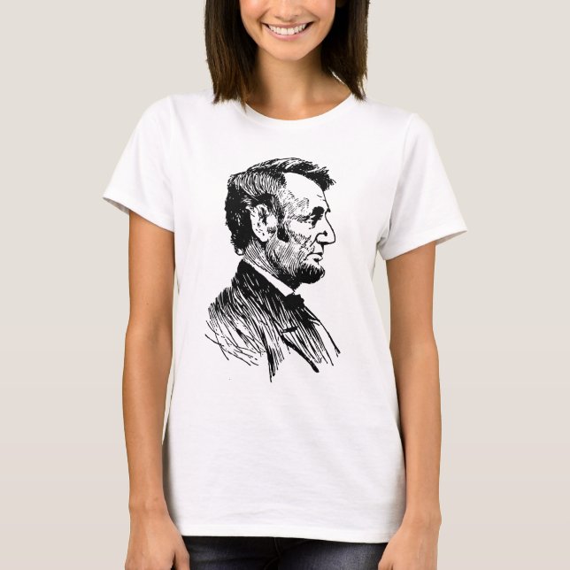 Camiseta Abraham Lincoln (Frente)