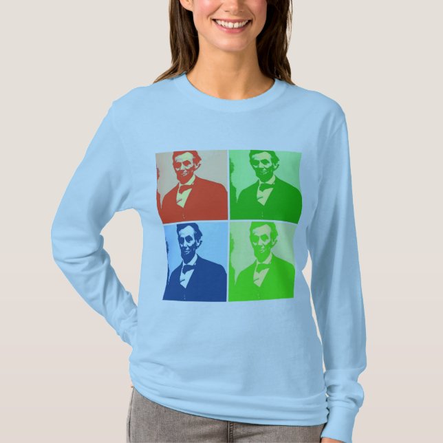 Camiseta Abraham Lincoln (Frente)