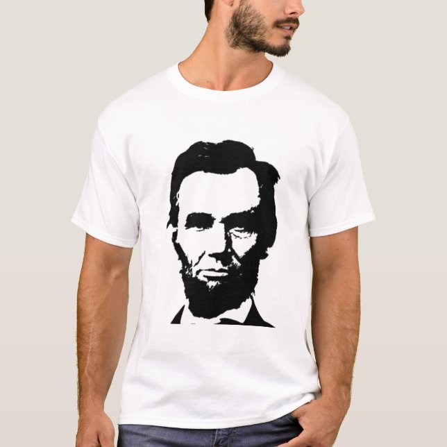 Camiseta Abraham Lincoln (Frente)