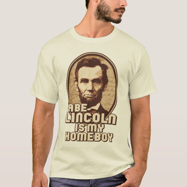 Camiseta Abraham Lincoln (Frente)