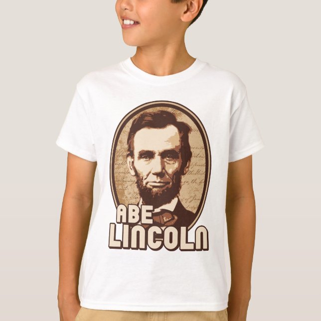 Camiseta Abraham Lincoln (Frente)