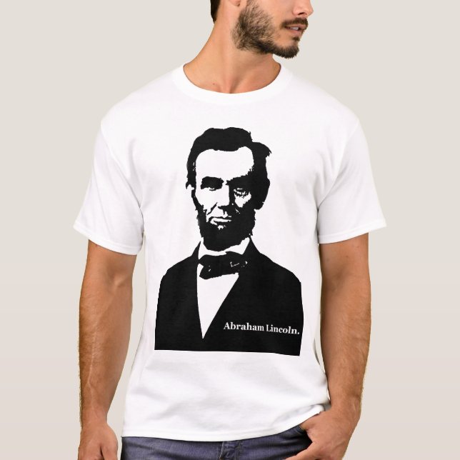 Camiseta Abraham Lincoln (Frente)