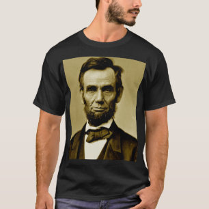 Camiseta Abraham Lincoln 16º Presidente dos EUA