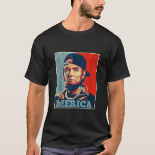 Camiseta Abraham Lincoln 4 De Julho Merica Men Women Americ
