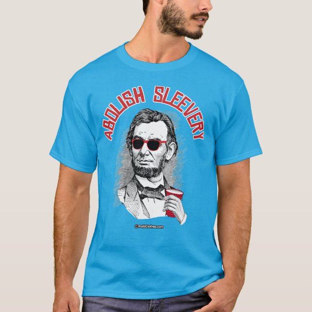 Camiseta Abraham Lincoln - Abolish Sleeach (Frente)