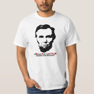 Camiseta Abraham Lincoln - americano Badass