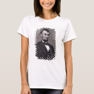 Camiseta Abraham Lincoln, gravado de uma fotografia vai