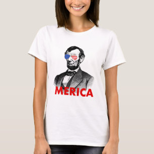 Camiseta abraham lincoln mica