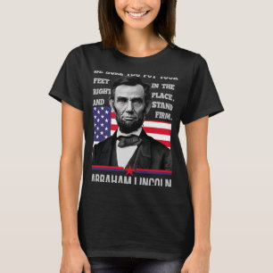 Camiseta Abraham Lincoln ou o que quer que seja ou 4 de J