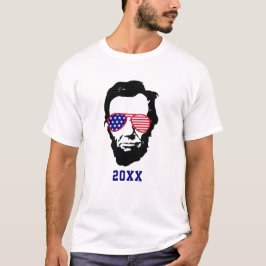 Camiseta Abraham Lincoln Patriótico