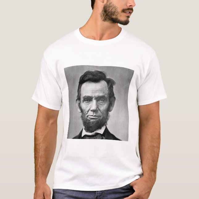 Camiseta Abraham Lincoln - Presidente (Frente)