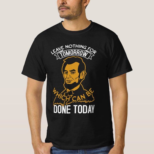 Camiseta Abraham Lincoln Shirt (Frente)