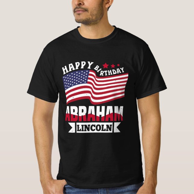 Camiseta Abraham Lincoln Shirt (Frente)