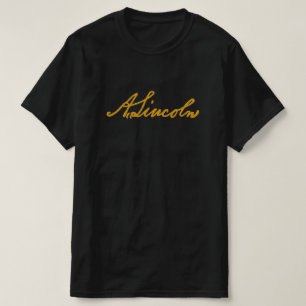 Camiseta Abraham Lincoln Signature