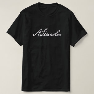 Camiseta Abraham Lincoln Signature