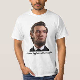 Camiseta Abraham Lincoln T-shirt