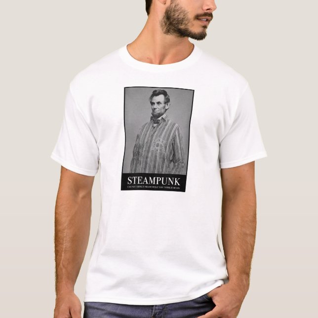 Camiseta Abraham Steampunk (Frente)