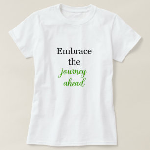 Camiseta Abram a jornada rumo ao espírito motivacional