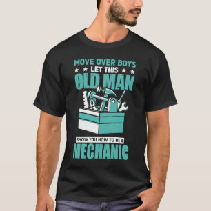 Camiseta Abram Espaço Rapazes Deixem Este Velho Mostrar Com