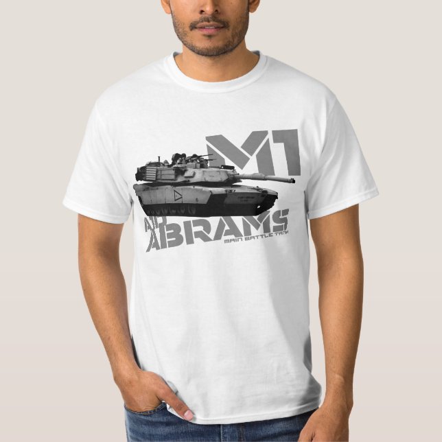 Camiseta Abrams M1 (Frente)