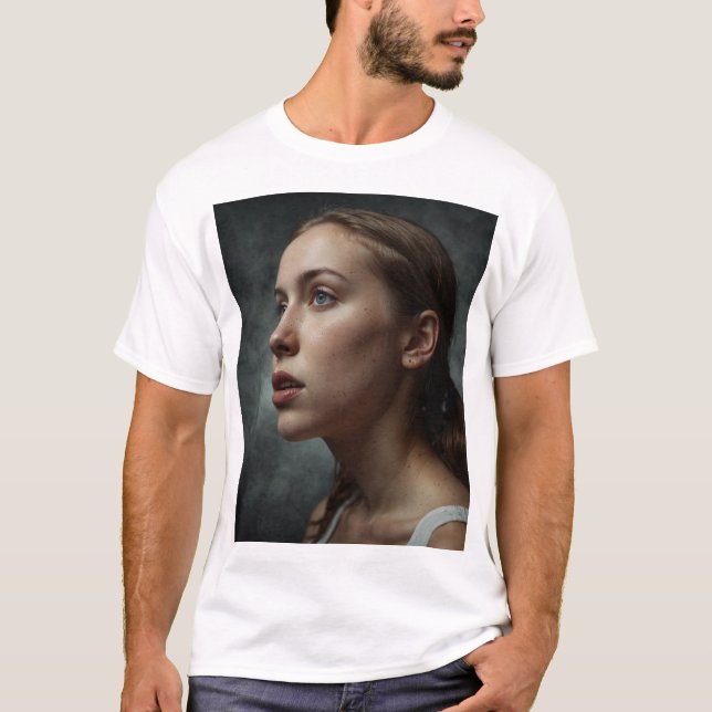 Camiseta Abrangendo o arrependimento: Viagem de Lily em Fre (Frente)