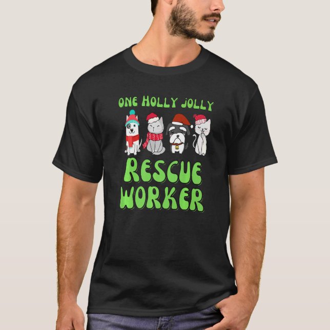 Camiseta Abrigo para cães de Natal (Frente)