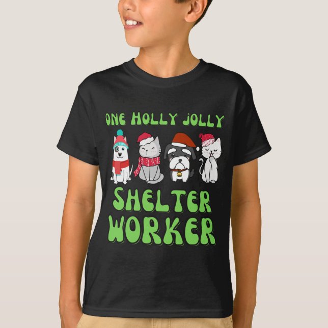 Camiseta Abrigo para cães de Natal abrigo para gatos (Frente)
