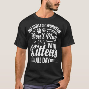 Camiseta Abrigos De Voluntariado Pet Lover Para Animais