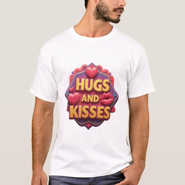 CAMISETA ABRIGOS E BEIJOS (Frente)