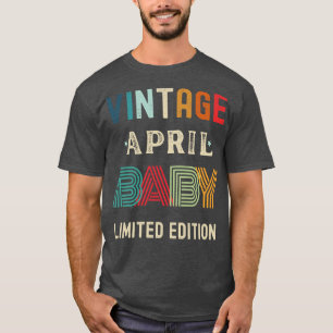 Camiseta Abril Aniversário Presente 34