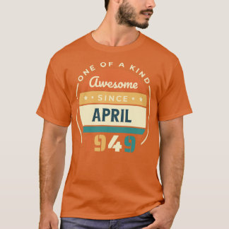 Camiseta Abril de 1949