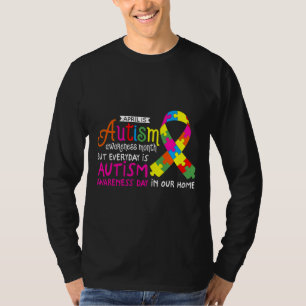 Camiseta Abril é Mês de Consciência do Autismo