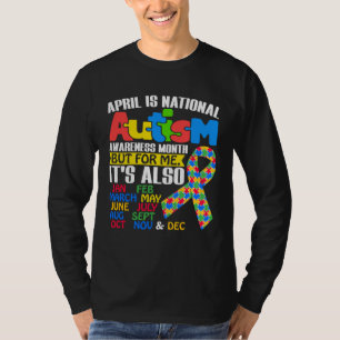 Camiseta Abril é o Mês Nacional de Conscientização do Autis