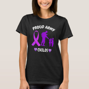 Camiseta Abril Roxo Mês das Raízes Militares