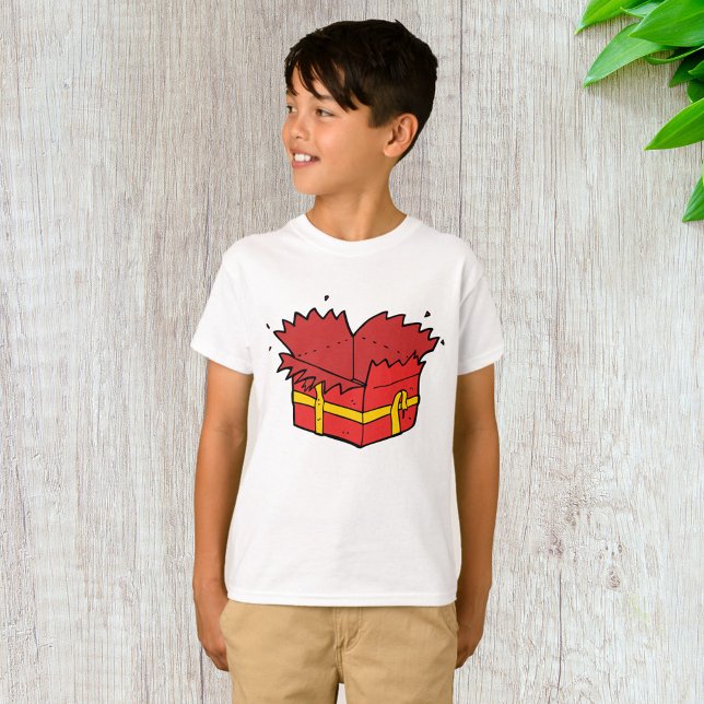 Camiseta Abrir presente (Criador carregado)