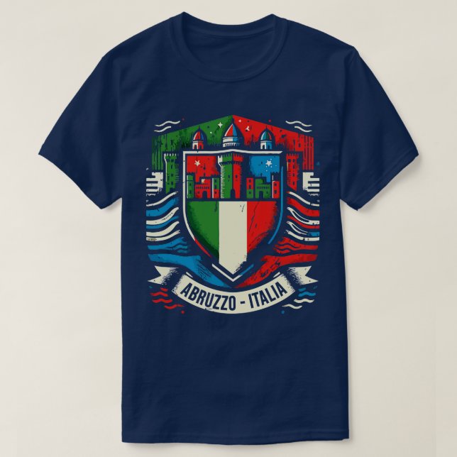 Camiseta Abruzzo Italia Lover (Frente do Design)