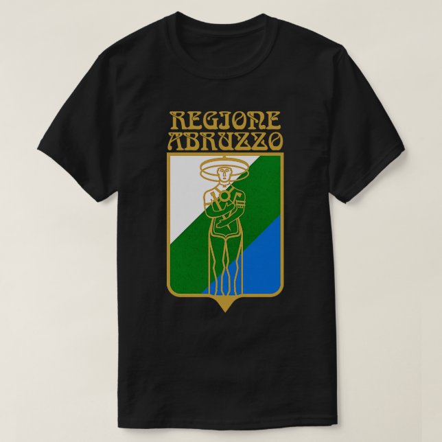 Camiseta Abruzzo Vintage Style Design (Frente do Design)