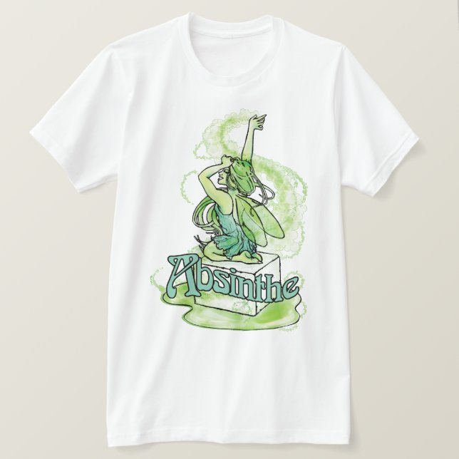 Camiseta Absinthe Sugar Cube Fairy (Frente do Design)