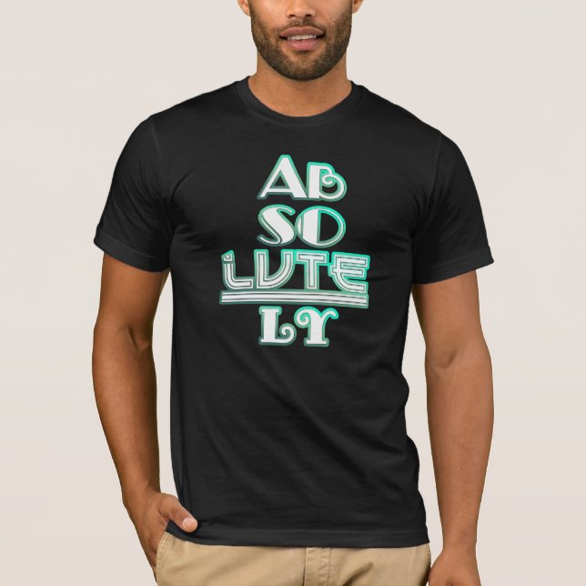 Camiseta Absolutamente (Frente)